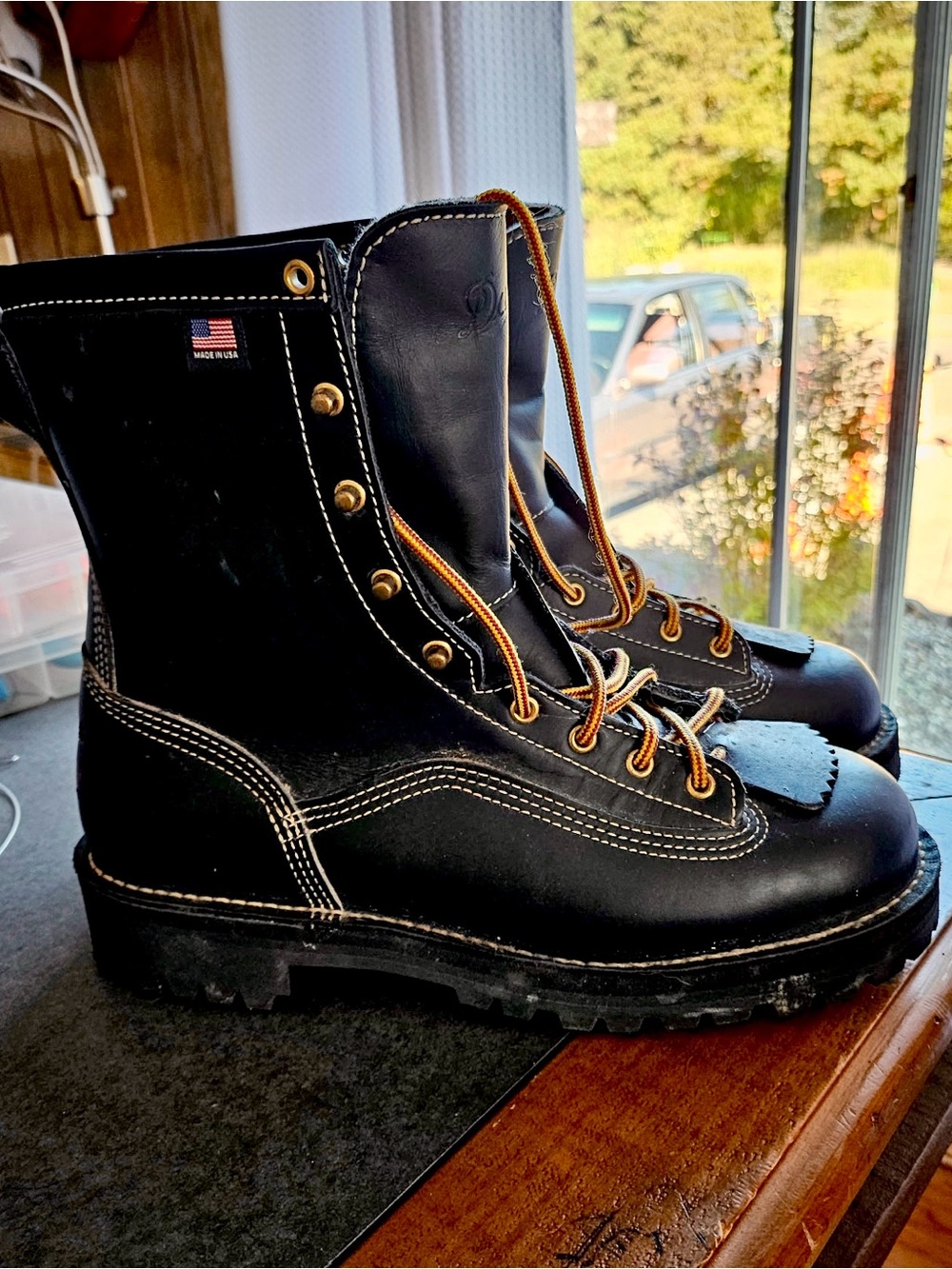 **NEW**Danner Super Rainforest 8”Black GTX 200G Work Boots. $200